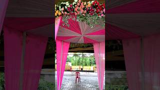 Wedding Mandap Decor  10 th Batch Students  Decoration Ideas [upl. by Ressay82]