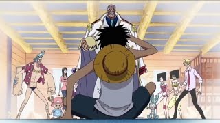 Straw hats meet luffys grandpa garp  one piece [upl. by Iney]