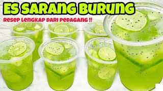 JADILAH ORANG PERTAMA JUALAN INI BELUM BANYAK SAINGAN‼️RESEP LENGKAP MINUMAN SEGAR ES SARANG BURUNG [upl. by Hasina932]