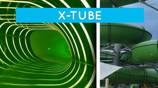 Alpentherme Ehrenberg  Xtube Reifenrutsche Onride [upl. by Ahs]