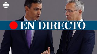 DIRECTO OTAN  Sánchez y Stoltenberg intervienen en la primera sesión de trabajo de la Cumbre [upl. by Roxie229]