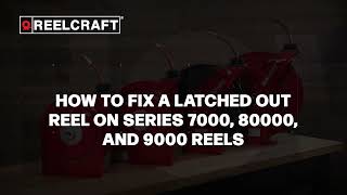 How To Fix A Latched Out Reel Series 7000 80000 And 9000 Reels [upl. by Michaella]