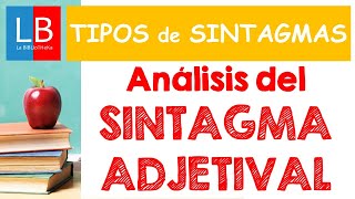 Análisis del SINTAGMA ADJETIVAL ✔👍 SINTAXIS [upl. by Ailaza784]