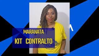 Harmonizando  Kit de Voz Maranata 2024  Contralto [upl. by Refotsirc]