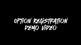 Option Registration Demo video for mca admission through lbs entrance exam [upl. by Annelise]