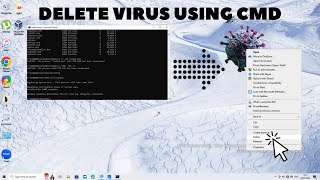 CMD Command For Virus scan  Delete virus using cmd [upl. by Regine]