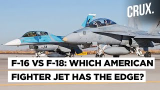 F16 Fighting Falcon vs F18 Super Hornet Which AmericaMade Fighter Jet Has An Advantage [upl. by Ahsrav463]