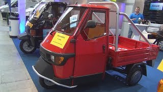 Piaggio Ape 50 Cross Country 2018 Exterior and Interior [upl. by Okimuk]