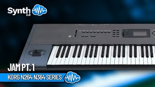 Korg N264 N364 Series  JAM PT 1 [upl. by Clarette]