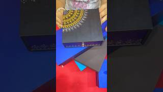 DIY dot mandala tutorial on Boxes 📦 unboxing diy dotmandala tutorial unboxing shorts viral [upl. by Coppinger]