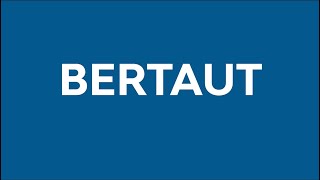 Bertaut  Cover [upl. by Reiser353]