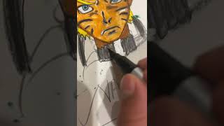 Drawing NarutoDattebayoon my subscriber demandpart23naruto anime narutoshippuden sasuke [upl. by Ynej355]