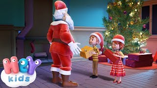 The Santa Claus Song for kids 🎅 Christmas Songs for children  HeyKids [upl. by Aiclef293]