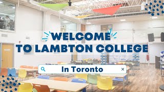 Lambton College in Toronto  Campus Tour [upl. by Nosnek973]