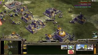 GLA Command amp Conquer™ Generals Zero Hour gameplay 3vs5 Hard Army [upl. by Burty922]