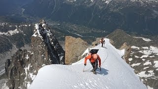 2 Aiguille Sans Nom Aiguille Verte La Brown Patey Chamonix MontBlanc alpinisme montagne [upl. by Laird]