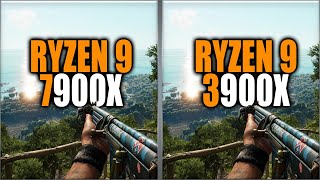 Ryzen 9 7900X vs Ryzen 9 3900X [upl. by Anitsyrhc]