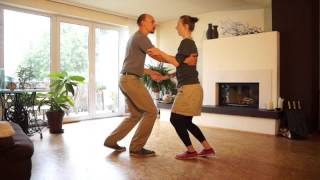 Lindy Hop Tutorial 312  Basic Zero to Swing Out [upl. by Kavanaugh]