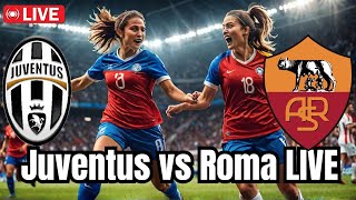 Juventus Femminile vs AS Roma femminile partita in diretta Serie A femminile italiana [upl. by Reinold]