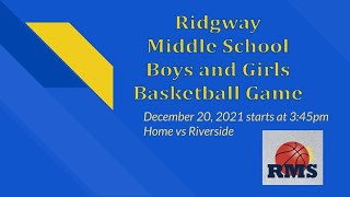 Ridgway Middle vs Riverside [upl. by Durwyn]