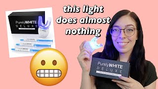 all sponsored teeth whitening kits are the same Purely White review [upl. by Bascio190]