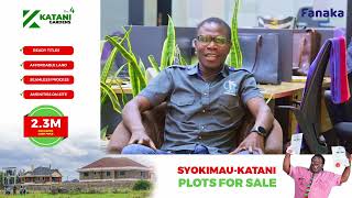 SYOKIMAUKATANI PLOTS IN A GATED COMMUNITY [upl. by Rattan595]