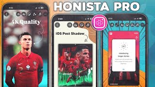 Honista v91 PRO Settings amp New Features ⚙️ Honista Hight Quality Setting  Honista iPhone Story [upl. by Aevin]