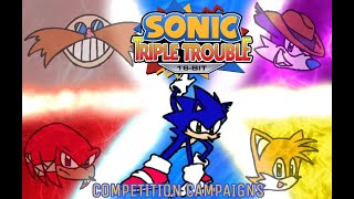 Sonic Triple Trouble 16Bit All Competition Campaigns [upl. by Yr]