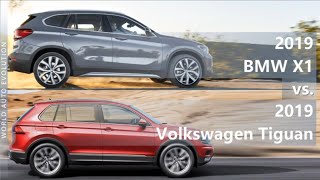 2019 BMW X1 vs 2019 Volkswagen Tiguan technical comparison [upl. by Engelbert]