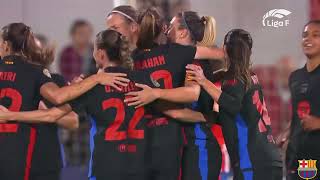 HIGHLIGHTS ATLETICO DE MADRID 0  FC BARCELONA 3 LIGAF female soccer spanishleague [upl. by Ellenrad]