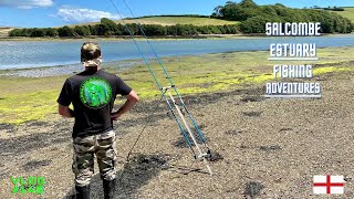 Sea Fishing Uk  Salcombe Estuary Bass Fishing Adventures  Vlog145 [upl. by Dasteel]