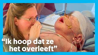 BABY wordt GEBOREN met GAT IN MIDDENRIF  Handen aan de couveuse  EO [upl. by Henni]