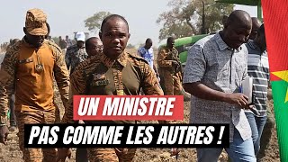 Ce COMMANDANT devenu ministre au BURKINA FASO fait honte aux ministres Africains [upl. by Atil]