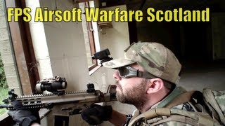 Airsoft War Explosive FPS HampK MP5 M4 CQB Battle Scotland [upl. by Nerua120]