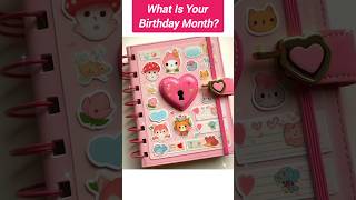 Cute Diary For School Fancy Secret Dayri Stationery For Girls Kids January February March shorts [upl. by Eadwine]