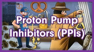 Proton Pump Inhibitors Mnemonic for Nursing Pharmacology NCLEX [upl. by Nosmirc]