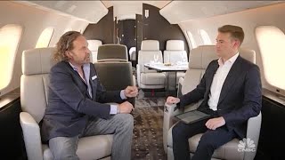 The CNBC Conversation VistaJet CEO Thomas Flohr on COVID19’s impact on the aviation industry [upl. by Miles371]