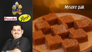 Venkatesh Bhat makes Mysore Pak  Diwali special  mysore pak  festive special [upl. by Read]