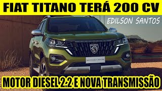 NOVA REESTILIZAÇÃO DA FIAT TITANO TERÁ 200 CV E NOVO CÂMBIO [upl. by Ramo]