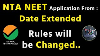 NEET Application From  Date Extended Upto 16 MarchRules will be Changeneeteducatormmbaldodia [upl. by Ap]