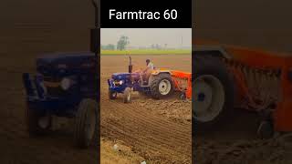 Farmtrac 60 the jorr shortvideo tractorvideo youtubeshorts farmtrac60 tractor [upl. by Cosma]