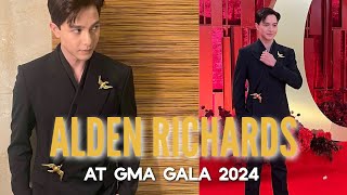 GMA GALA 2024  Alden Richards Heart Evangelista Jillian Ward ARRIVAL [upl. by Herv]