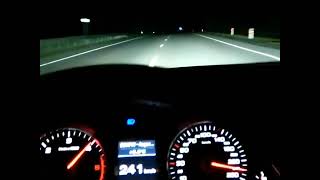 Allroad a6 C6 30 tdi top speed [upl. by Kcirddes]