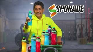 Jorge Campos se hidrata con Sporade [upl. by Annoeik]