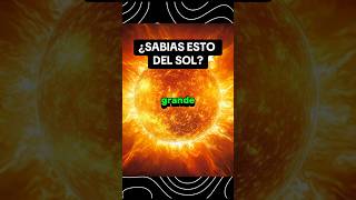 EL TAMAÑO DEL SOL TE SORPRENDERA 😱 [upl. by Iy]