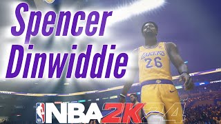 NBA 2K24 Spencer Dinwiddie Jumpshot Fix V2 WELCOME TO THE LAKERS ðŸ”¥ [upl. by Lovmilla]