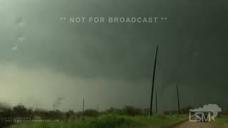 05252024 Windthorst tx  Multiple tornadoes filmed on dash cam [upl. by Ecneps600]