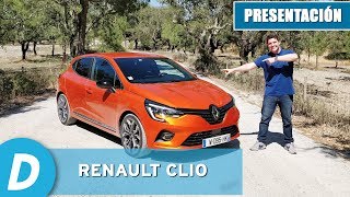 Renault Clio 2019  Primera prueba  Review en español  Diariomotor [upl. by Ripleigh]