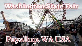 Last Day of Washington State Fair in Puyallup WA USA 🇺🇸 on Sunday September 22nd 2024 5pm930pm [upl. by Oivlis364]