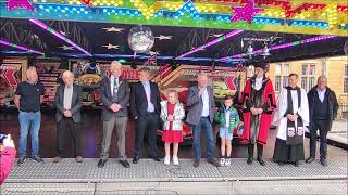 Oxford St Giles Fair 400th anniversary civic opening 2024 [upl. by Neyrb]